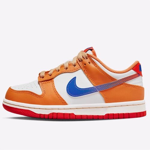Nike Dunk Low 白橙 女子低帮复古休闲运动板鞋DH9765-101