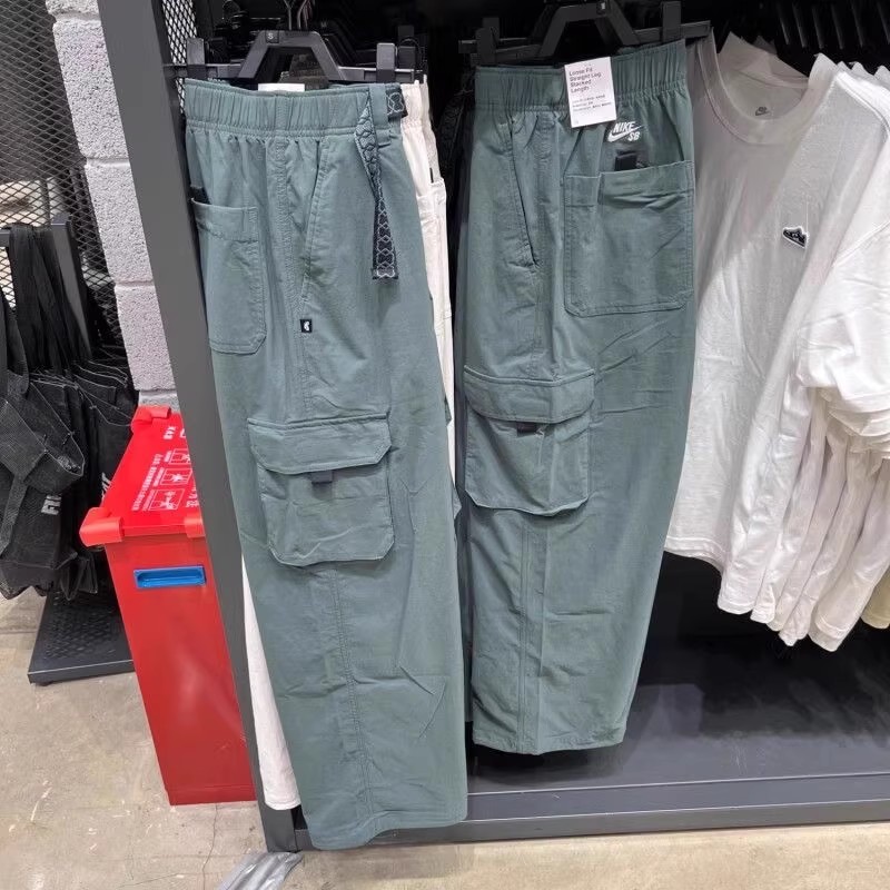 Nike耐克正品SB系列男裤夏季训练运动宽松工装直筒长裤FV7348