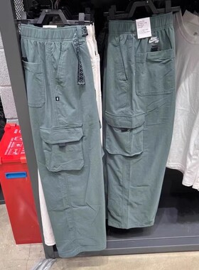 Nike耐克正品SB系列男裤夏季训练运动宽松工装直筒长裤FV7348