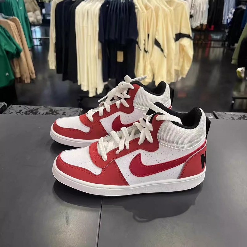 Nike/耐克CourtBoroughMid大童舒适高帮休闲运动板鞋839977-103