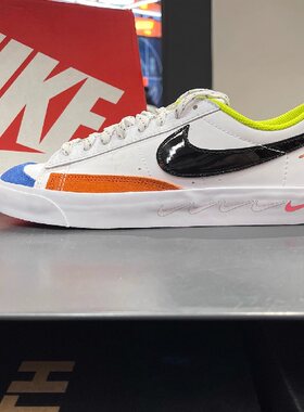 NIKE耐克女 BLAZER LOW 77 开拓者涂鸦休闲运动跑步鞋 DV1747-101