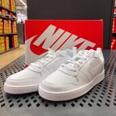 Court Borough 男纯白低帮休闲板鞋 Nike耐克 838937 749747