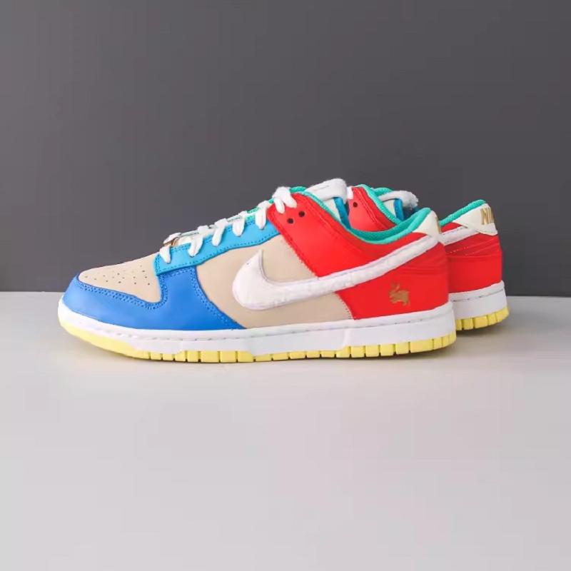 Nike Dunk耐克男女兔年成都棕橙拼接防滑男鞋低帮板鞋FD4203-111