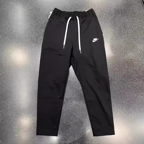 Nike/耐克 男子春秋跑步训练运动休闲透气刺绣梭织收腿长裤DX0625