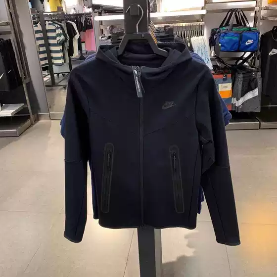 Nike Men's Jacket 2020 Fall New Arrival Hooded Windbreaker Athletic Jacket CU4480-010