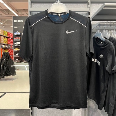 Nike/耐克21春男子新款训练速干透气运动短袖T恤 AJ7566-010