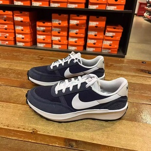 Nike/耐克正品WAFFLE NAV男女厚底缓震运动跑步鞋FJ4195-400