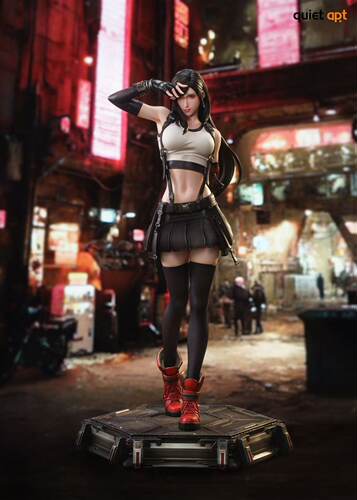 【小黑GK】QuietArt G系列 FF7 - 蒂法·洛克哈特