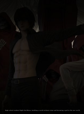 【小黑GK】先行  Freedom Studio 死亡笔记三人组（月 L 弥海砂）