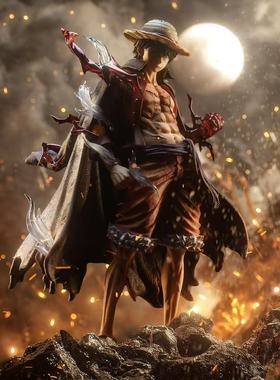 【小黑GK】MeiGa工作室  草帽小子路飞