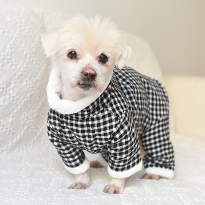 小狗狗衣服冬装包肚子四脚裤宠物服装泰迪棉裤加厚比熊服装雪纳瑞