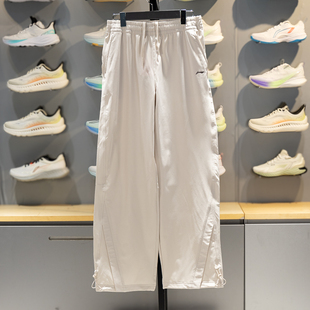 李宁运动长裤女2026春季新品健身系列直筒时尚收口速干裤AYKW062