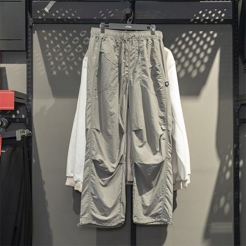 李宁直筒男子透气运动裤