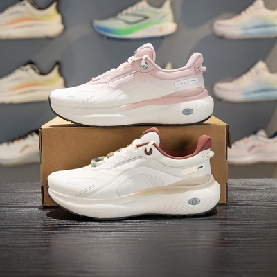 李宁防滑耐磨女子系带休闲鞋