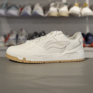 80s休闲鞋 板鞋 男子2025夏季 舒适软弹经典 AGCV051 新款 李宁COMMOM