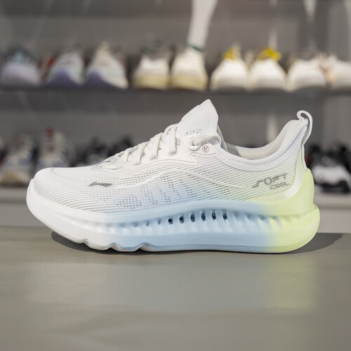 李宁透气清凉女子系带休闲鞋