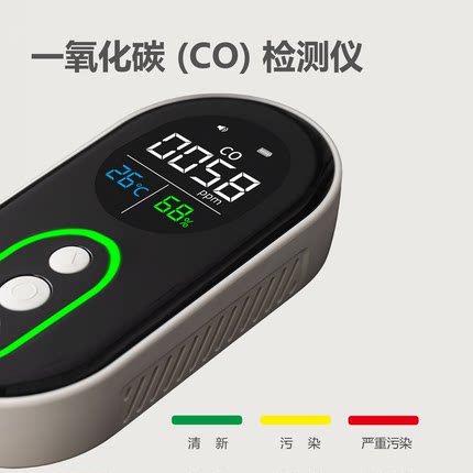 Grovelod|户外露营电化学一氧化碳检测仪房车报警便携式CO探测器
