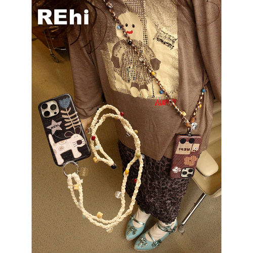 REHi「麻花跳跳糖」手机挂绳