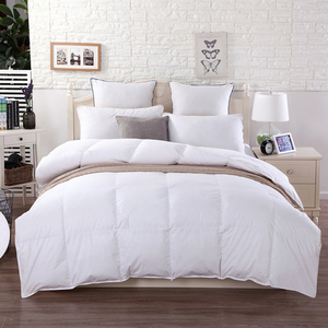 28尾货清仓羽绒被95白鹅绒冬被加厚保暖春秋被子被芯80支全棉抗菌