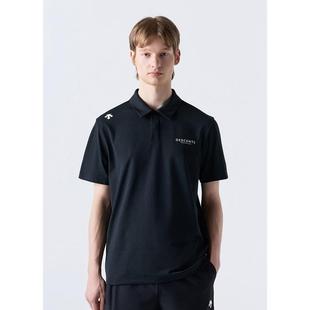 DESCENTE 迪桑特男运动POLO衫 短袖 透气吸汗舒适休闲款