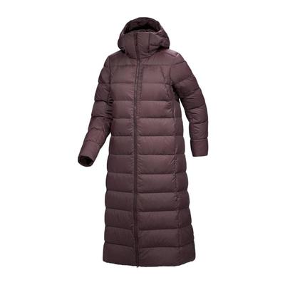 代购ARCTERYX始祖鸟女士羽绒服保暖防风防水长袖连帽拉链灰鹅冬