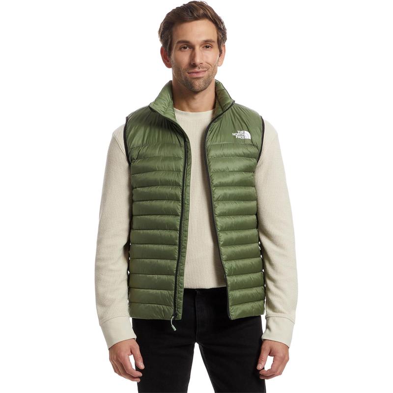 代购THE NORTH FACE北面男士羽绒服保暖防风可收纳保暖背心立领