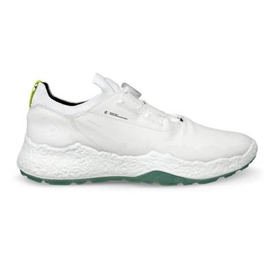 代购Ecco爱步男士高尔夫球鞋防水性能缓震回弹自然步态技术