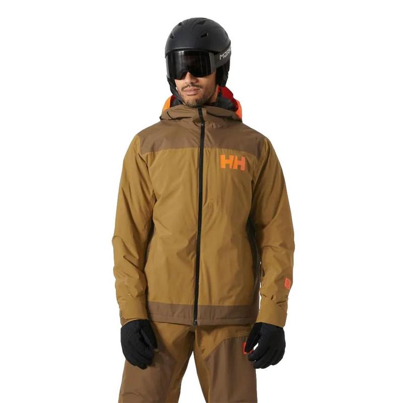 Helly Hansen海丽汉森男士冲锋衣防水防风保暖滑雪服连帽长袖