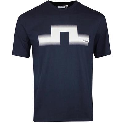 代购JLindeberg金林德伯格男士T恤透气吸汗修身日常