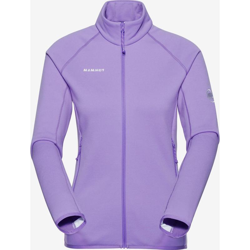 代购Mammut猛犸象女士抓绒衣保暖防风透气保暖外套长袖立领