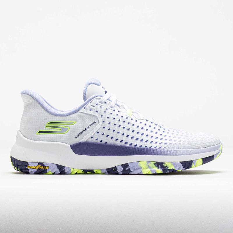 Skechers斯凯奇女士匹克球鞋防磨损保护快速穿脱缓震支撑