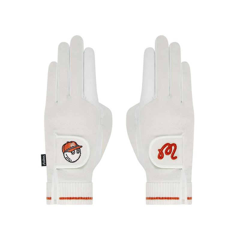 代购MalbonGolf女士高尔夫手套防滑保暖贴合手型耐磨合成皮革