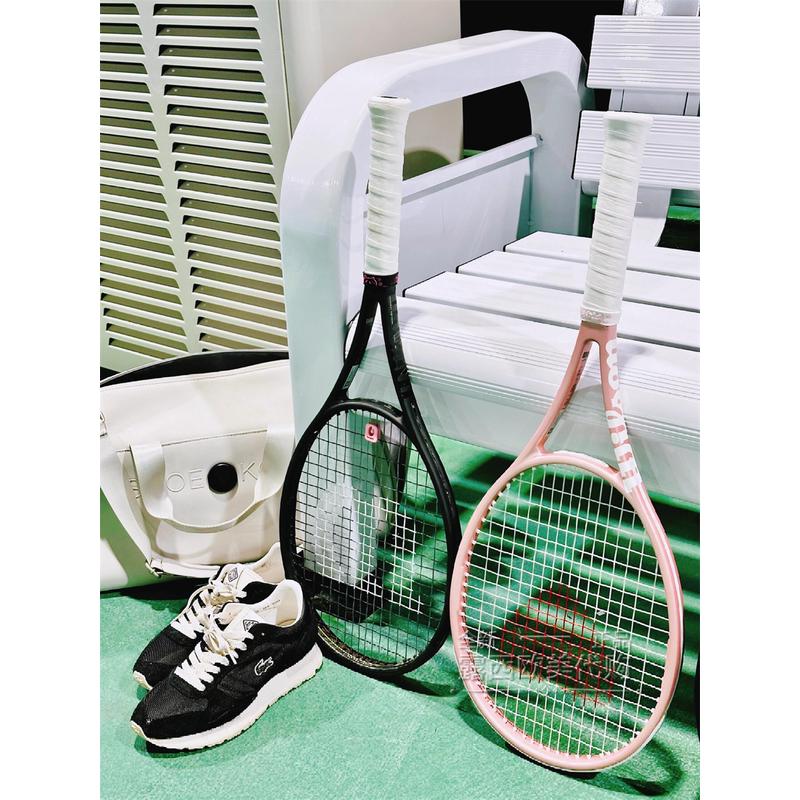 WILSON Clash 100L V2威尔胜定制比赛训练专用网球拍金属玫瑰粉色