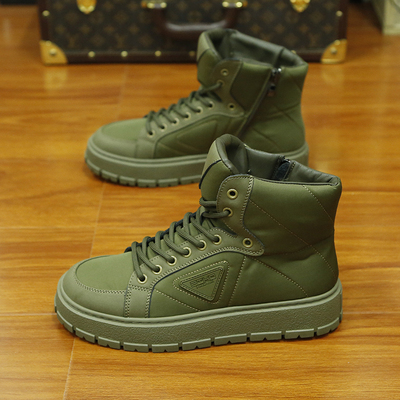 2025新款男士雪地靴冬季加绒加厚