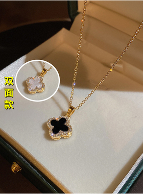 女不过敏不掉色项链锁骨链毛衣链