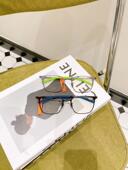 ROMEO罗密欧纯钛设计师男款 商务镜框近视镜架眼镜全框双色66001