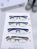 ROMEO罗密欧纯钛商务男款 眉毛镜框近视镜架眼镜半框双色电镀8862