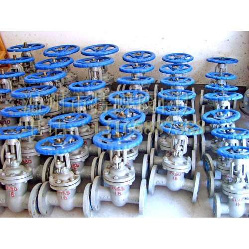 铸钢闸阀Z41H-16C默认项铸钢法兰爱凯斯硬密封型接通或截