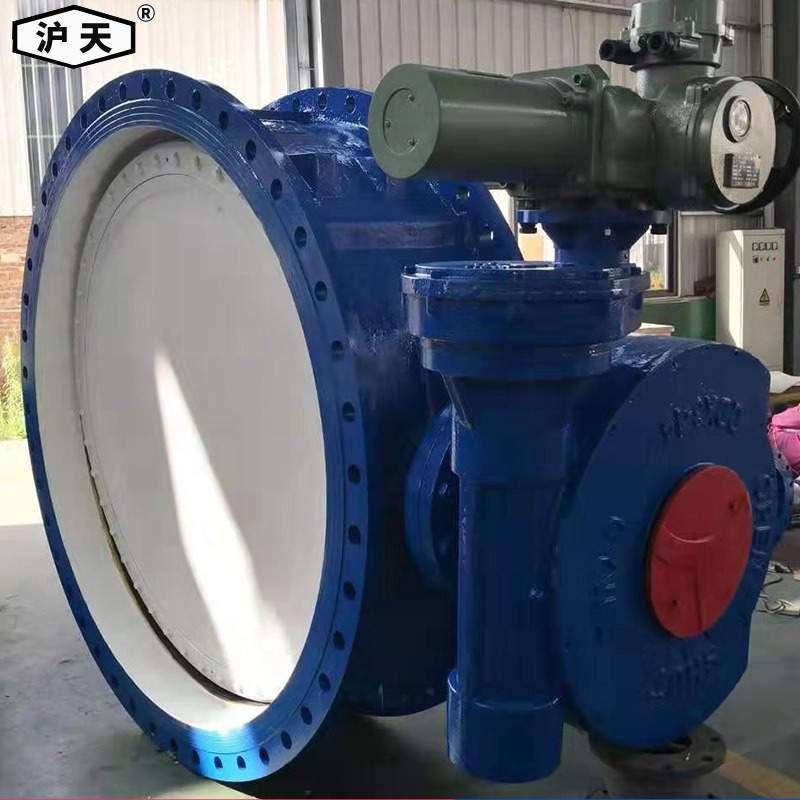 自来水市政污水阀门大口径电动蝶阀 双向电动法兰偏心蝶阀D942X