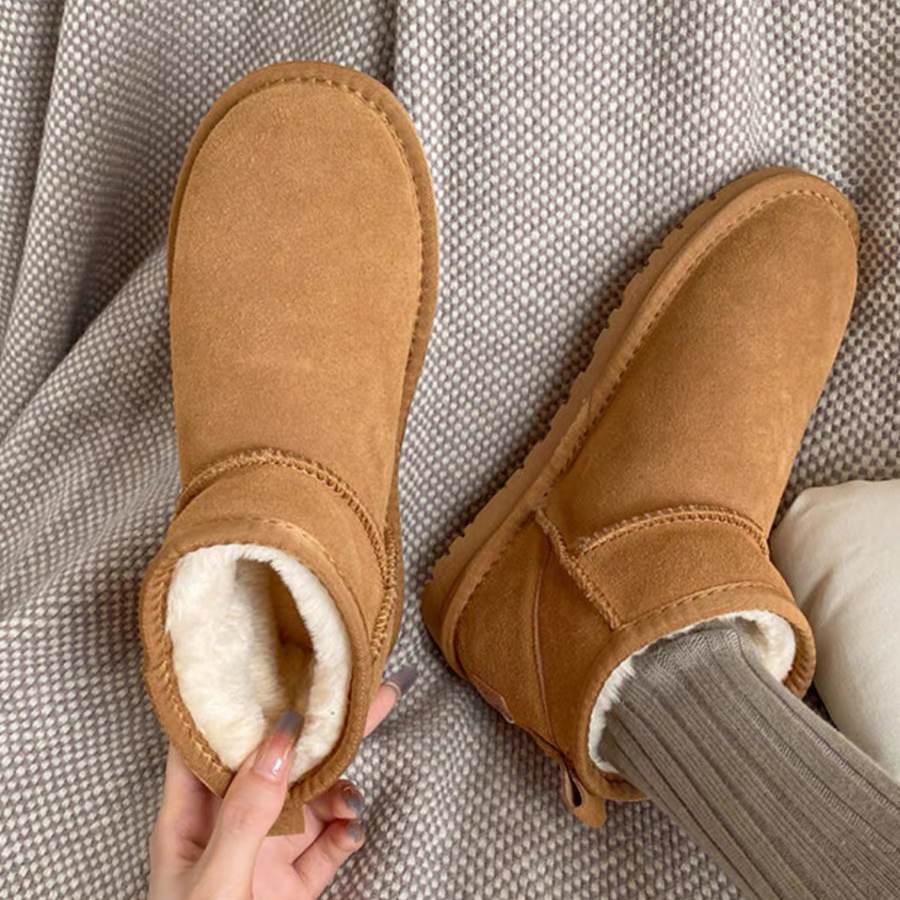 2025冬季真皮大棉雪地靴