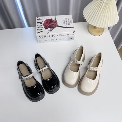 厚底高跟玛丽珍鞋女2025夏季新款