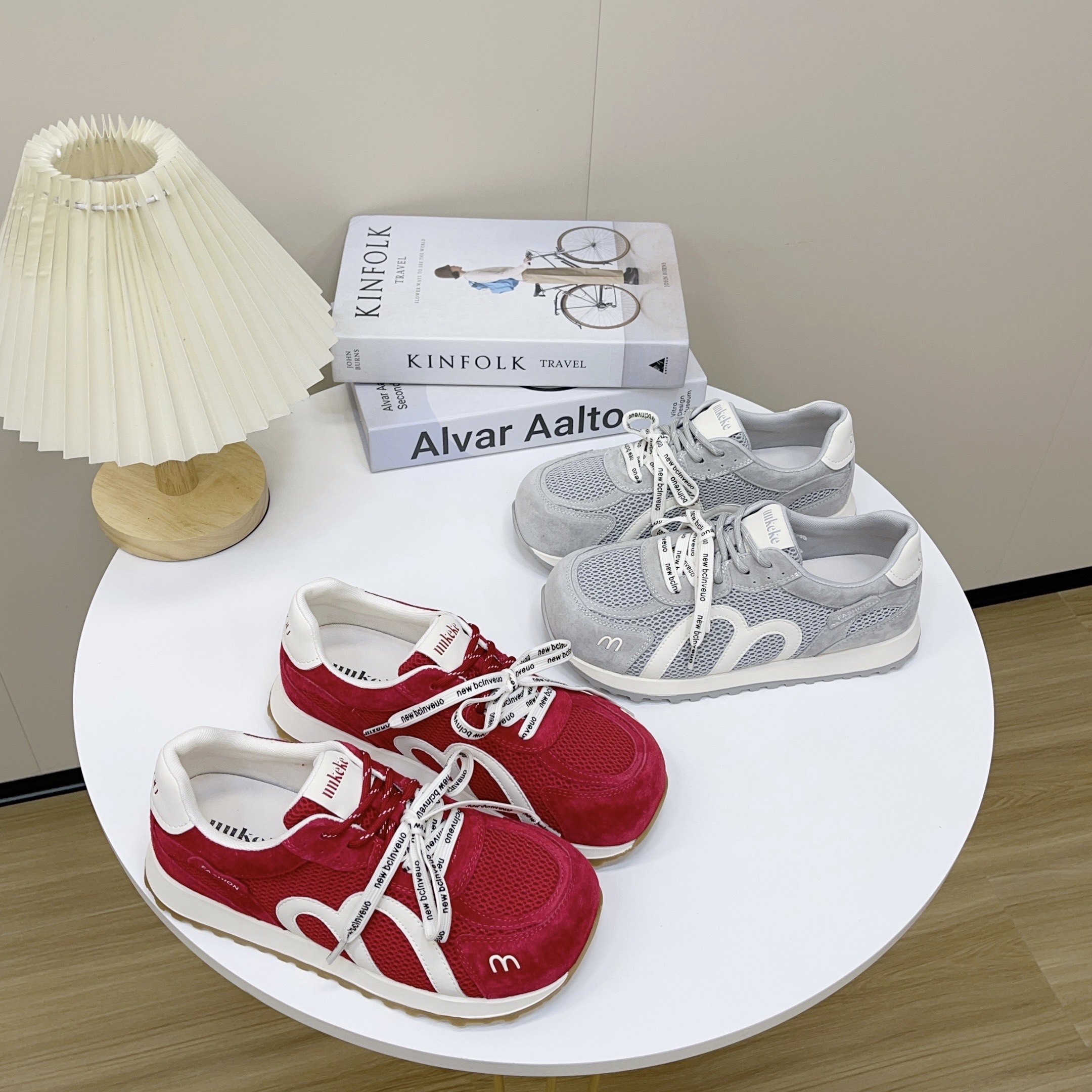 真皮！德训鞋女春季新款简约休闲网面透气百搭轻盈软底运动鞋,女鞋,德训鞋,淘宝优惠券,粉丝福利购,淘宝优惠卷