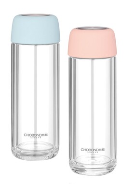 肖邦CB-S105清雅水晶杯男女户外便携家用玻璃水杯单位活动礼品批