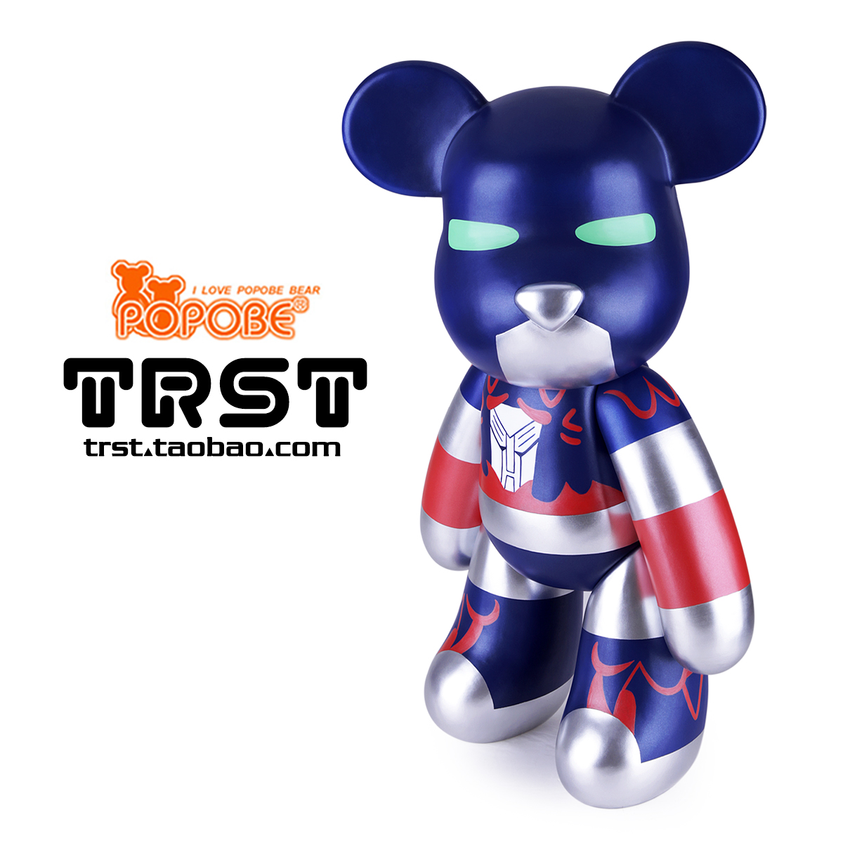 暴力熊擎天柱摆件公仔