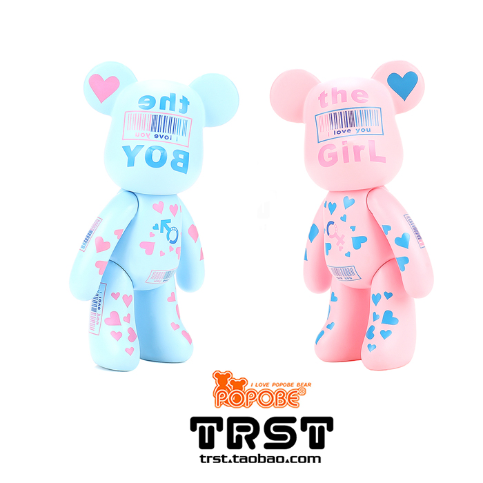 暴力熊公仔摆件人偶