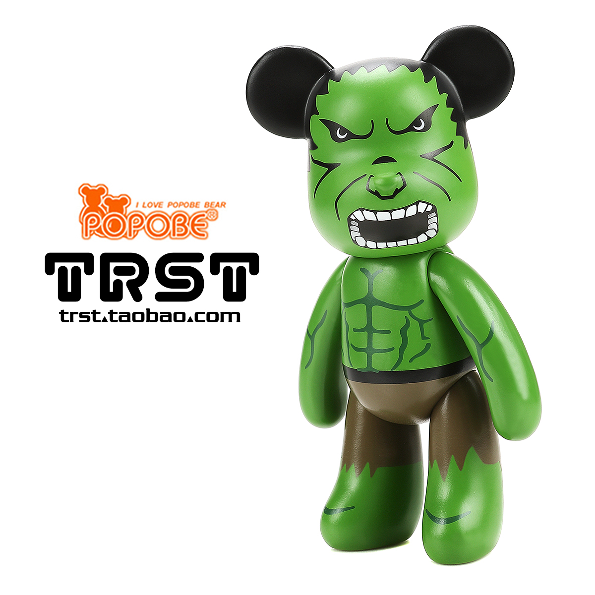 暴力熊绿巨人礼品摆件公仔