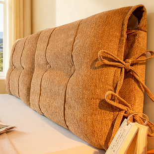 床头靠垫罩实木硬床头改造神器新款 加厚人字纹防撞床头软包靠背