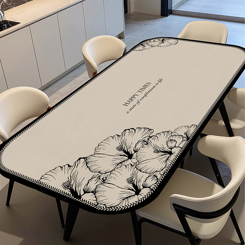 2025新款轻奢防水防油餐桌垫