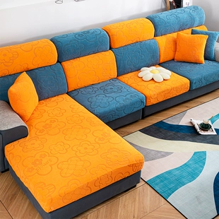 通用新款 简约弹力沙发坐垫套弹力防滑沙发笠 沙发套罩全包万能四季