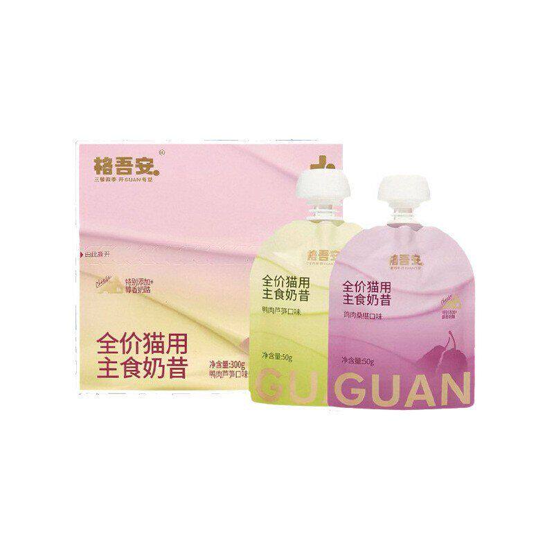 格吾安主食四季奶昔汤包猫罐头小鸟胃成幼猫湿粮补水肉酱餐包零食图片